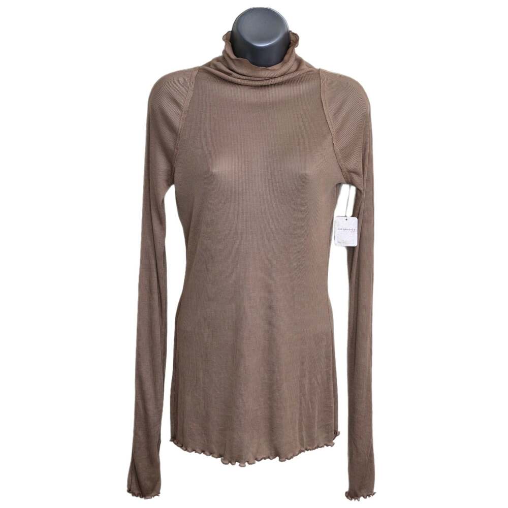 Intimately Free People Long Sleeve Ribbed Turtleneck Top Size M